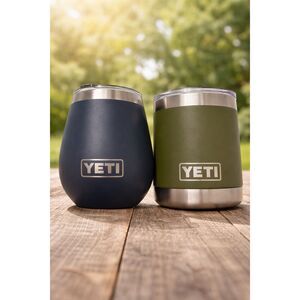 (2) YETI stainless steel cups/rambler $70